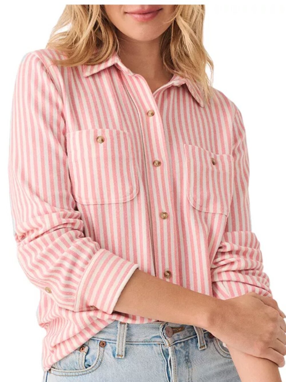 Faherty Legend Soft Striped Sweater Shirt